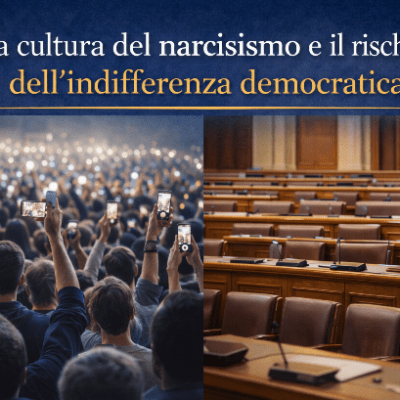 La cultura del narcisismo e il rischio dell’indifferenza democratica