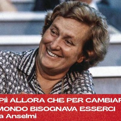 Capii allora che per cambiare il mondo bisognava&nbsp;esserci